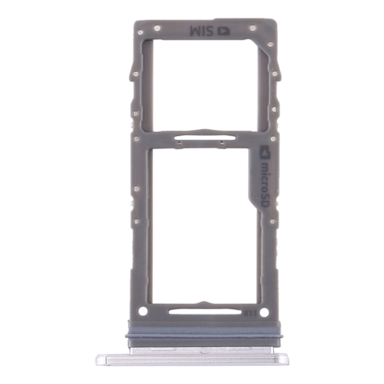 For Samsung Galaxy Note10+ SIM Card Tray / Micro SD Card Tray (White) - Card Tray by buy2fix | Online Shopping UK | buy2fix