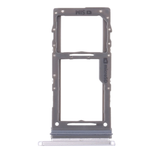 For Samsung Galaxy Note10+ SIM Card Tray / Micro SD Card Tray (White) - Card Tray by buy2fix | Online Shopping UK | buy2fix