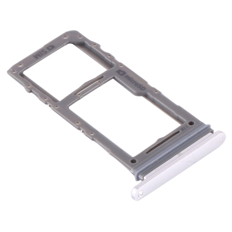 For Samsung Galaxy Note10+ SIM Card Tray / Micro SD Card Tray (White) - Card Tray by buy2fix | Online Shopping UK | buy2fix