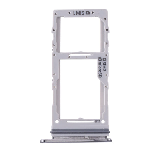 For Samsung Galaxy S20+ / Galaxy S20 Ultra SIM Card Tray + SIM Card Tray / Micro SD Card Tray (Grey) - Card Tray by buy2fix | Online Shopping UK | buy2fix