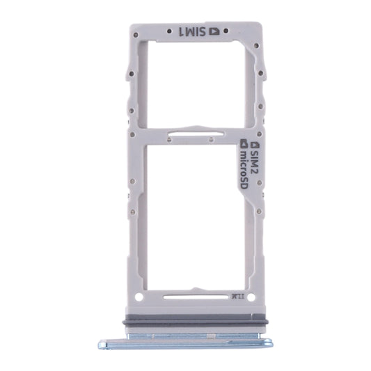 For Samsung Galaxy S20+ / Galaxy S20 Ultra SIM Card Tray + SIM Card Tray / Micro SD Card Tray (Blue) - Card Tray by buy2fix | Online Shopping UK | buy2fix