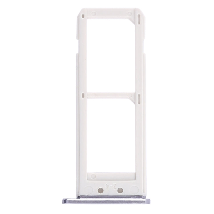 For Galaxy S6 Edge plus / S6 Edge+ 2 SIM Card Tray (Grey) - Card Tray by buy2fix | Online Shopping UK | buy2fix