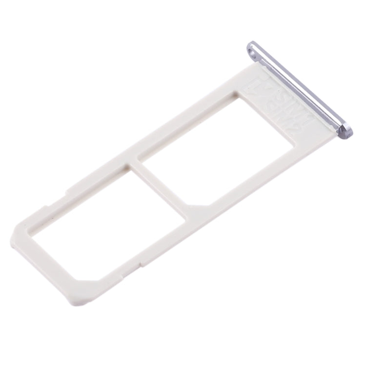 For Galaxy S6 Edge plus / S6 Edge+ 2 SIM Card Tray (Grey) - Card Tray by buy2fix | Online Shopping UK | buy2fix
