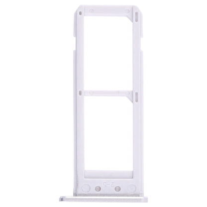 For Galaxy S6 Edge plus / S6 Edge+ 2 SIM Card Tray (Silver) - Card Tray by buy2fix | Online Shopping UK | buy2fix