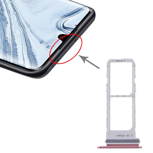 For Samsung Galaxy Note10 SIM Card Tray + SIM Card Tray (Pink) - Card Tray by buy2fix | Online Shopping UK | buy2fix