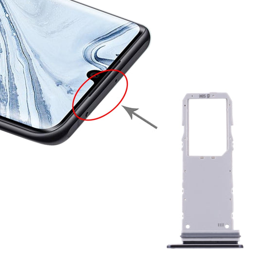 For Samsung Galaxy Note10 SIM Card Tray (Black) - Card Tray by buy2fix | Online Shopping UK | buy2fix