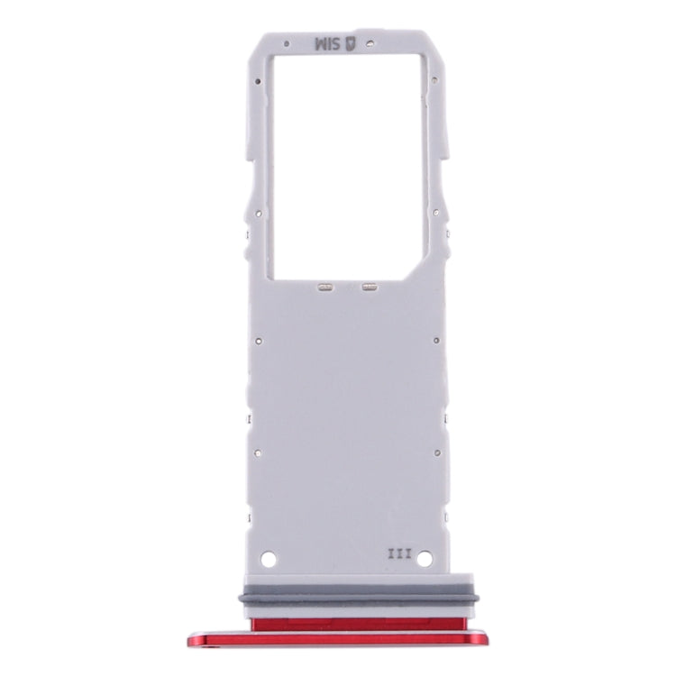 For Samsung Galaxy Note10 SIM Card Tray (Red) - Card Tray by buy2fix | Online Shopping UK | buy2fix