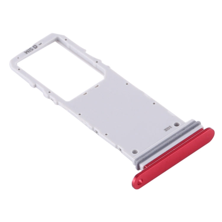 For Samsung Galaxy Note10 SIM Card Tray (Red) - Card Tray by buy2fix | Online Shopping UK | buy2fix