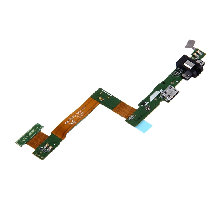 For Galaxy Tab A 9.7 / P550 Charging Port & Headphone Jack Flex Cable - Tail Connector by buy2fix | Online Shopping UK | buy2fix