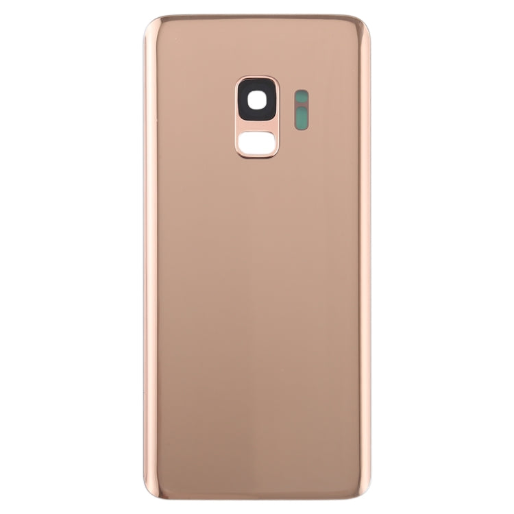 For Galaxy S9 Battery Back Cover with Camera Lens (Gold) - Back Cover by buy2fix | Online Shopping UK | buy2fix