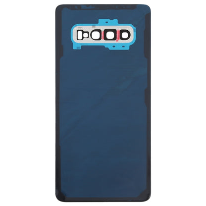 For Galaxy S10+ Battery Back Cover with Camera Lens (White) - Back Cover by buy2fix | Online Shopping UK | buy2fix