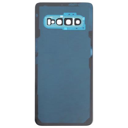 For Galaxy S10 Battery Back Cover with Camera Lens (Green) - Back Cover by buy2fix | Online Shopping UK | buy2fix