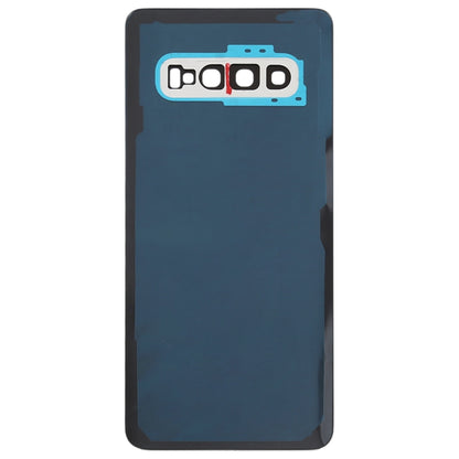 For Galaxy S10 Battery Back Cover with Camera Lens (White) - Back Cover by buy2fix | Online Shopping UK | buy2fix