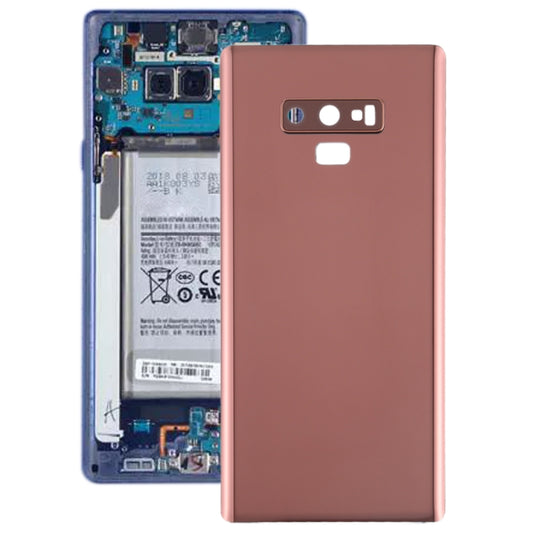 For Galaxy Note9 Battery Back Cover with Camera Lens (Gold) - Back Cover by buy2fix | Online Shopping UK | buy2fix