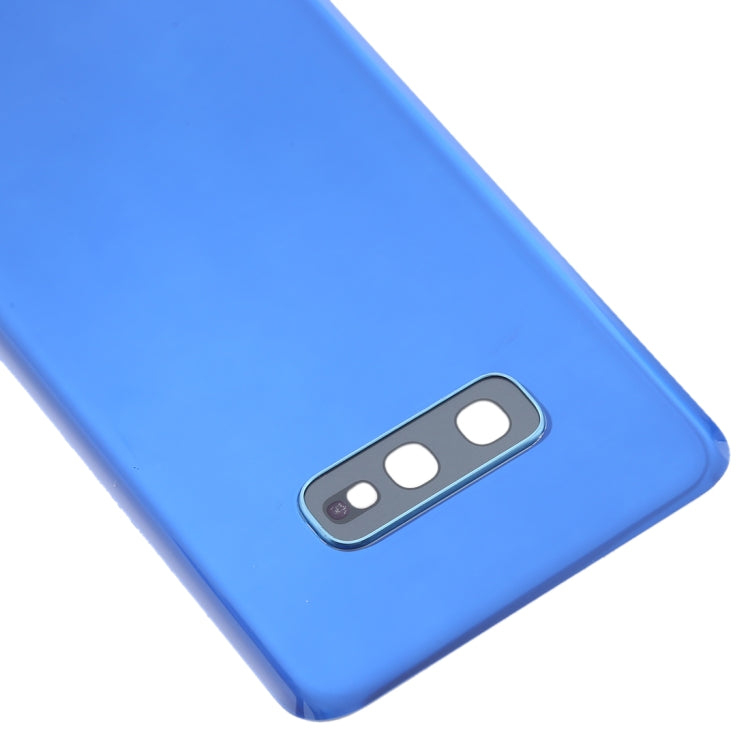 For Galaxy S10e Battery Back Cover with Camera Lens (Blue) - Back Cover by buy2fix | Online Shopping UK | buy2fix