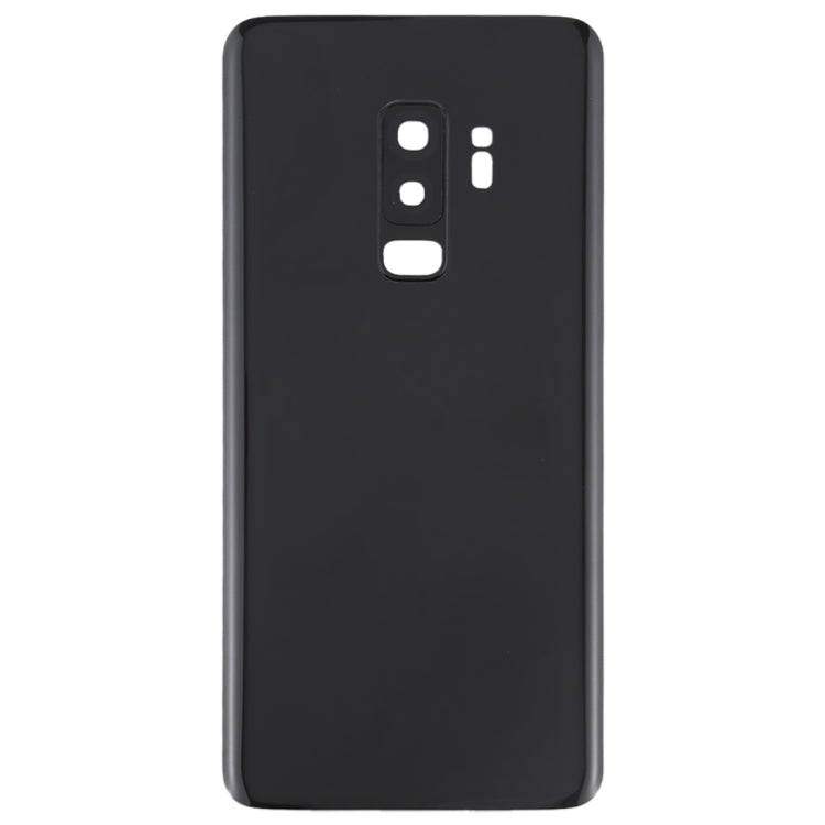 For Galaxy S9+ Battery Back Cover with Camera Lens (Black) - Back Cover by buy2fix | Online Shopping UK | buy2fix