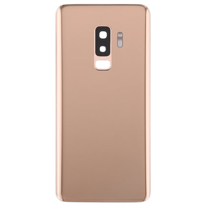 For Galaxy S9+ Battery Back Cover with Camera Lens (Gold) - Back Cover by buy2fix | Online Shopping UK | buy2fix