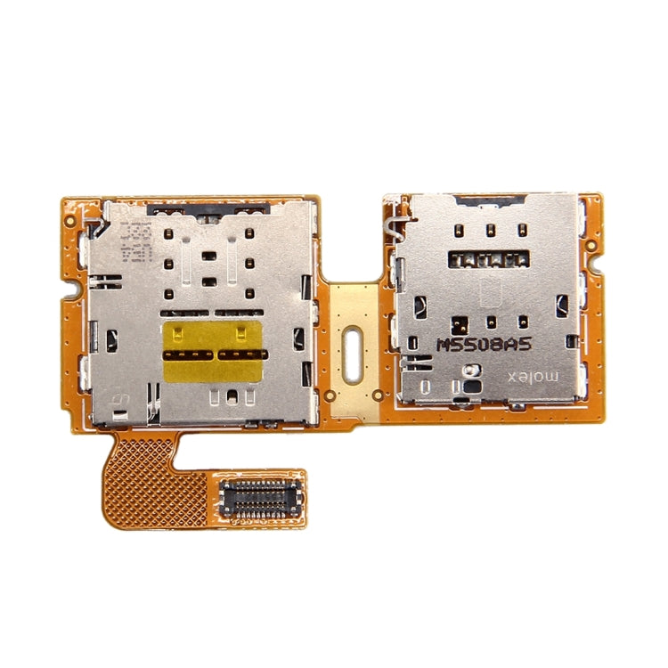 For Galaxy Tab S2 9.7 / T815 SIM & Micro SD Card Reader Contact Flex Cable - Flex Cable by buy2fix | Online Shopping UK | buy2fix