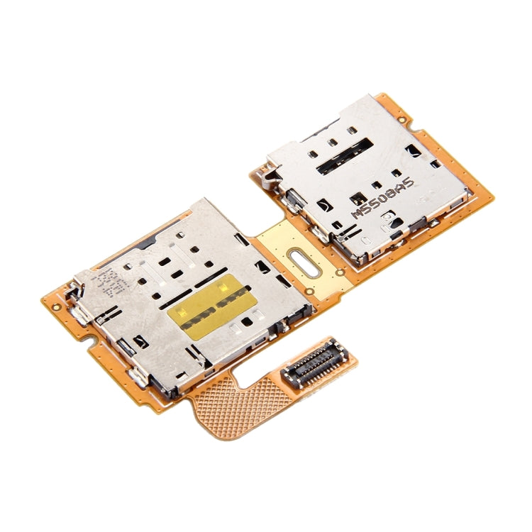 For Galaxy Tab S2 9.7 / T815 SIM & Micro SD Card Reader Contact Flex Cable - Flex Cable by buy2fix | Online Shopping UK | buy2fix