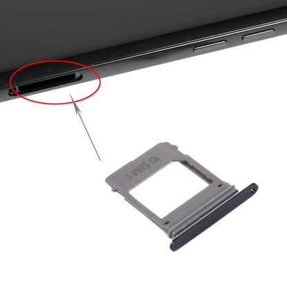 For Galaxy A5 (2017) / A520 & A7 (2017) / A720 SIM Card Tray + Micro SD Card Tray, Single Card (Black) - Card Tray by buy2fix | Online Shopping UK | buy2fix