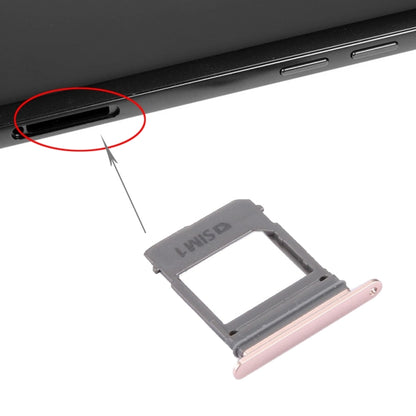 For Galaxy A5 (2017) / A520 & A7 (2017) / A720 SIM Card Tray + Micro SD Card Tray, Single Card (Pink) - Card Tray by buy2fix | Online Shopping UK | buy2fix