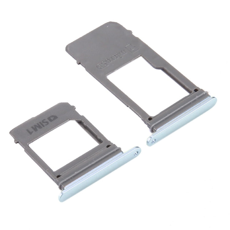 For Galaxy A5 (2017) / A520 & A7 (2017) / A720 SIM Card Tray + Micro SD Card Tray, Single Card (Blue) - Card Tray by buy2fix | Online Shopping UK | buy2fix