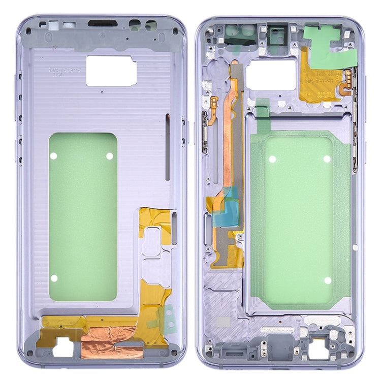 For Galaxy S8+ / G9550 / G955F / G955A  Middle Frame Bezel (Orchid Gray) - Frame Bezel Plate by buy2fix | Online Shopping UK | buy2fix