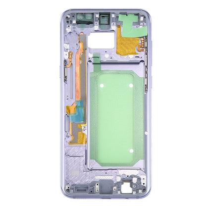 For Galaxy S8+ / G9550 / G955F / G955A  Middle Frame Bezel (Orchid Gray) - Frame Bezel Plate by buy2fix | Online Shopping UK | buy2fix