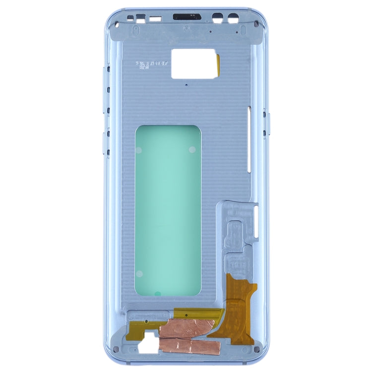 For Galaxy S8+ / G9550 / G955F / G955A Middle Frame Bezel (Blue) - Frame Bezel Plate by buy2fix | Online Shopping UK | buy2fix
