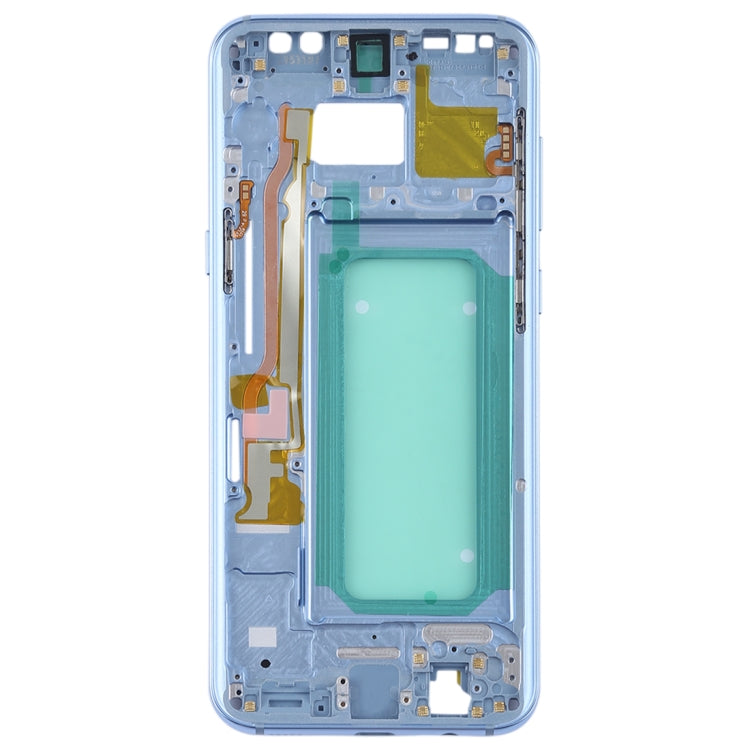 For Galaxy S8+ / G9550 / G955F / G955A Middle Frame Bezel (Blue) - Frame Bezel Plate by buy2fix | Online Shopping UK | buy2fix