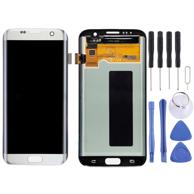Original LCD Display + Touch Panel for Galaxy S7 Edge / G9350 / G935F / G935A / G935V, G935FD, G935W8, G935T, G935U(Silver) - LCD Screen by buy2fix | Online Shopping UK | buy2fix
