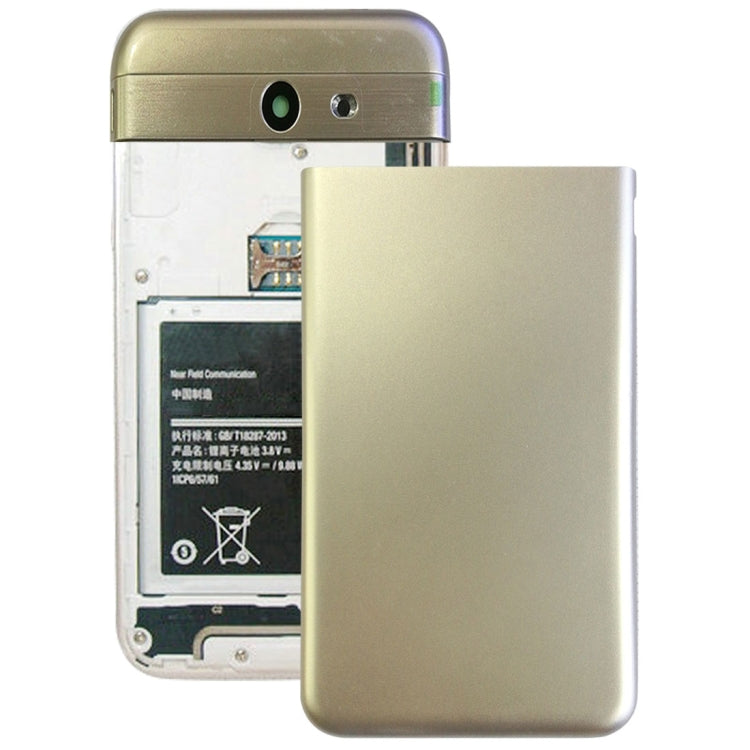 For Galaxy J7 V / J727V (Verizon) Back Cover (Gold) - Back Cover by buy2fix | Online Shopping UK | buy2fix
