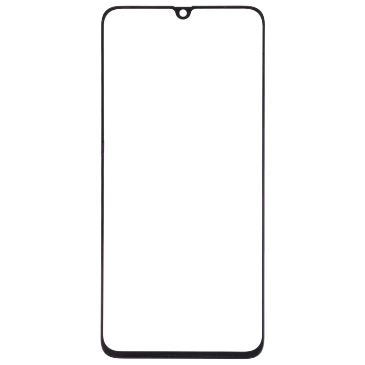 For Galaxy A70 Front Screen Outer Glass Lens (Black) - Outer Glass Lens by buy2fix | Online Shopping UK | buy2fix
