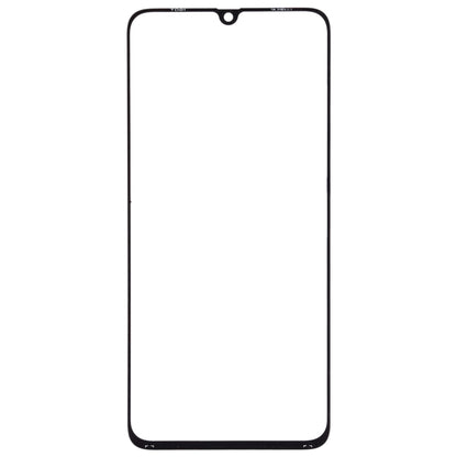For Galaxy A70 Front Screen Outer Glass Lens (Black) - Outer Glass Lens by buy2fix | Online Shopping UK | buy2fix