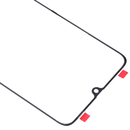 For Galaxy A70 Front Screen Outer Glass Lens (Black) - Outer Glass Lens by buy2fix | Online Shopping UK | buy2fix