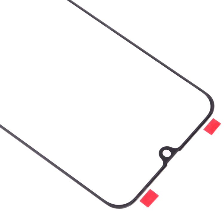 For Galaxy A40 Front Screen Outer Glass Lens (Black) - Outer Glass Lens by buy2fix | Online Shopping UK | buy2fix
