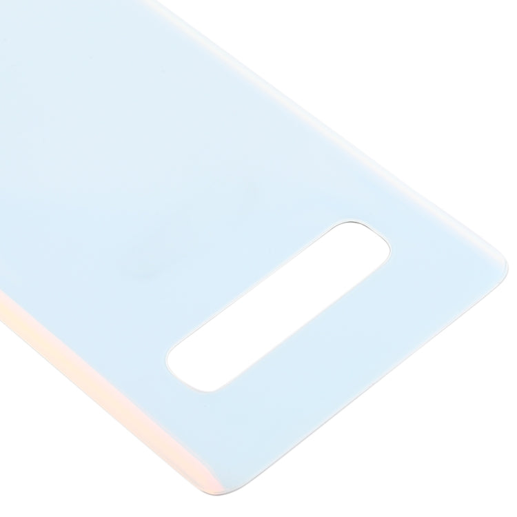 For Galaxy S10 Battery Back Cover (White) - Back Cover by buy2fix | Online Shopping UK | buy2fix