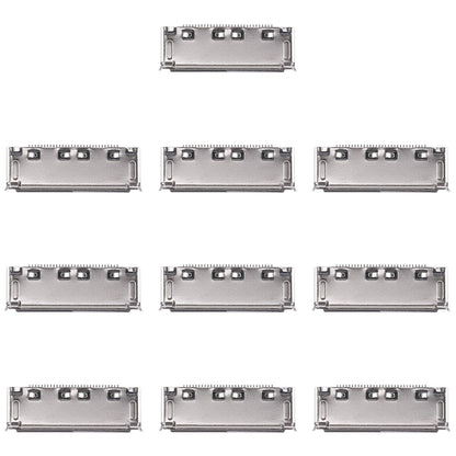 For Galaxy Tab P1000 10pcs Charging Port Connector - Tail Connector by buy2fix | Online Shopping UK | buy2fix
