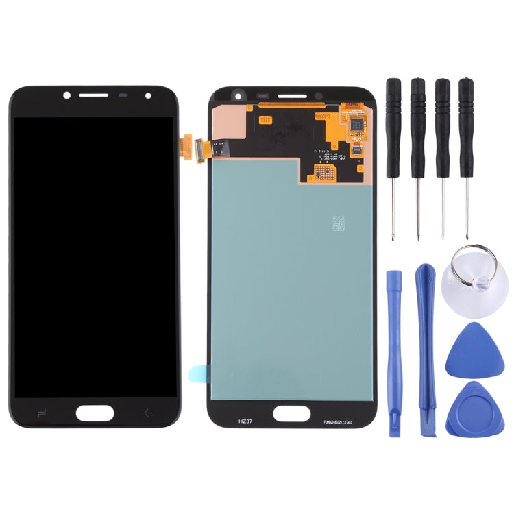 AMOLED LCD Screen for Galaxy J4 2018 SM-J400 with Digitizer Full Assembly (Black) - LCD Screen by buy2fix | Online Shopping UK | buy2fix