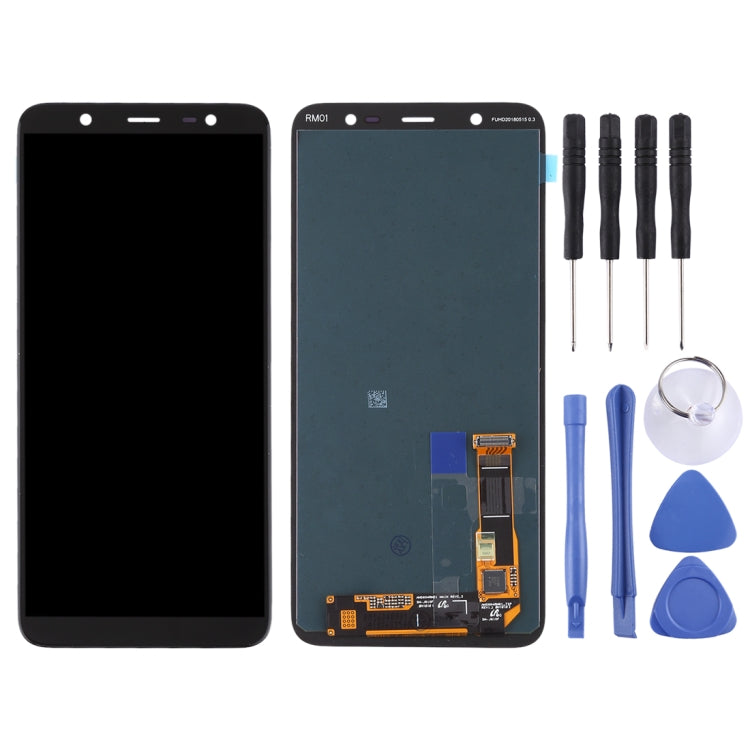 Original LCD Screen for Galaxy A6+ (2018) / A605 with Digitizer Full Assembly (Black) - LCD Screen by buy2fix | Online Shopping UK | buy2fix