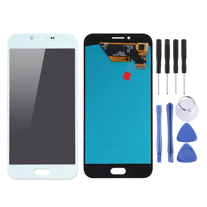 LCD Screen (OLED Material) for Galaxy A8 (2016), A810F/DS, A810YZ with Digitizer Full Assembly (White) - LCD Screen by buy2fix | Online Shopping UK | buy2fix