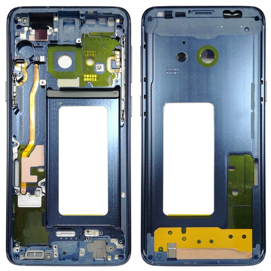 For Galaxy S9 G960F, G960F/DS, G960U, G960W, G9600  Middle Frame Bezel (Blue) - Frame Bezel Plate by buy2fix | Online Shopping UK | buy2fix