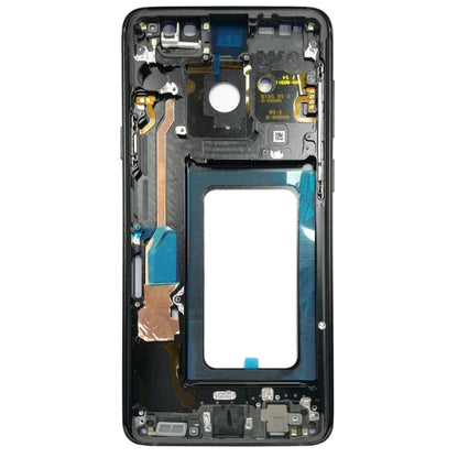 For Galaxy S9+ G965F, G965F/DS, G965U, G965W, G9650  Middle Frame Bezel (Black) - Frame Bezel Plate by buy2fix | Online Shopping UK | buy2fix