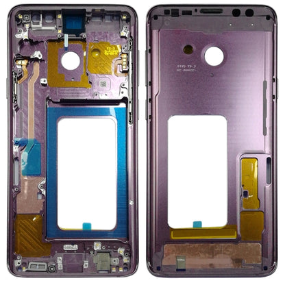 For Galaxy S9+ G965F, G965F/DS, G965U, G965W, G9650  Middle Frame Bezel (Purple) - Frame Bezel Plate by buy2fix | Online Shopping UK | buy2fix