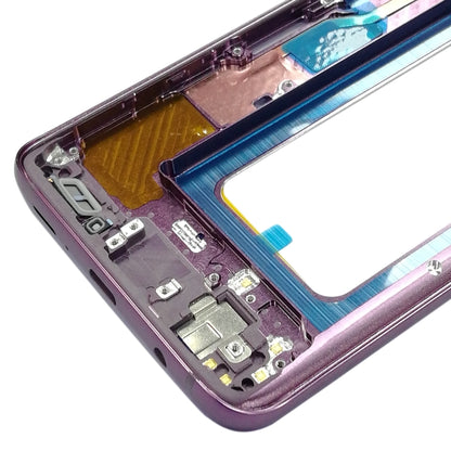 For Galaxy S9+ G965F, G965F/DS, G965U, G965W, G9650  Middle Frame Bezel (Purple) - Frame Bezel Plate by buy2fix | Online Shopping UK | buy2fix