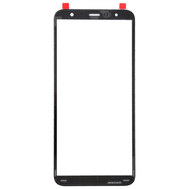 For Galaxy J4+ / J6+ / J610 Front Screen Outer Glass Lens (Black) - Outer Glass Lens by buy2fix | Online Shopping UK | buy2fix