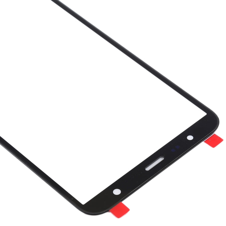 For Galaxy J4+ / J6+ / J610 Front Screen Outer Glass Lens (Black) - Outer Glass Lens by buy2fix | Online Shopping UK | buy2fix