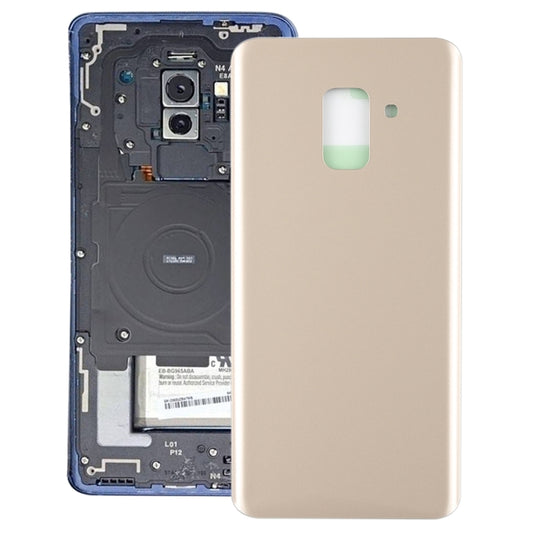 For Galaxy A8 (2018) / A530 Back Cover (Gold) - Back Cover by buy2fix | Online Shopping UK | buy2fix