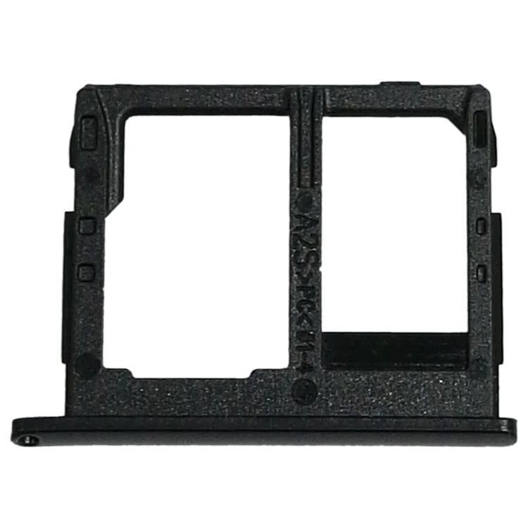 For Galaxy Tab A 8.0 / T380 / T385 SIM Card Tray +  Micro SD Card Tray (Black) - Card Tray by buy2fix | Online Shopping UK | buy2fix