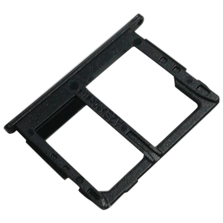 For Galaxy Tab A 8.0 / T380 / T385 SIM Card Tray +  Micro SD Card Tray (Black) - Card Tray by buy2fix | Online Shopping UK | buy2fix